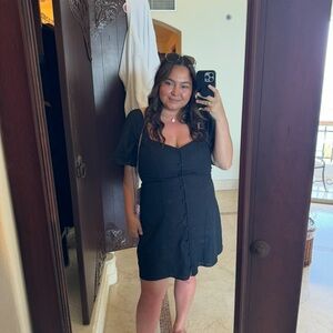 Abercrombie and fitch black dress